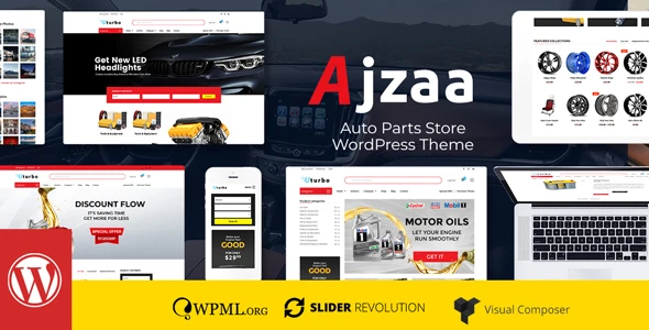 Ajzaa – Auto Parts Store WordPress Theme